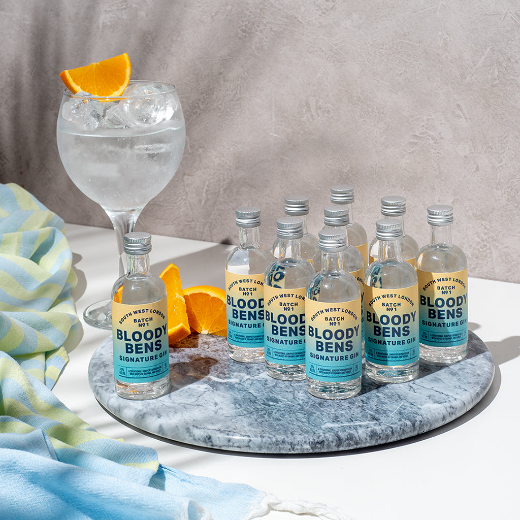 Gin minis for Wedding Favours, Corporate Gifts and Celebrations - BloodyBens
