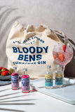 Beach & Park ready; Mini Signature & Pink Gin Pack with Beach Bag - BloodyBens