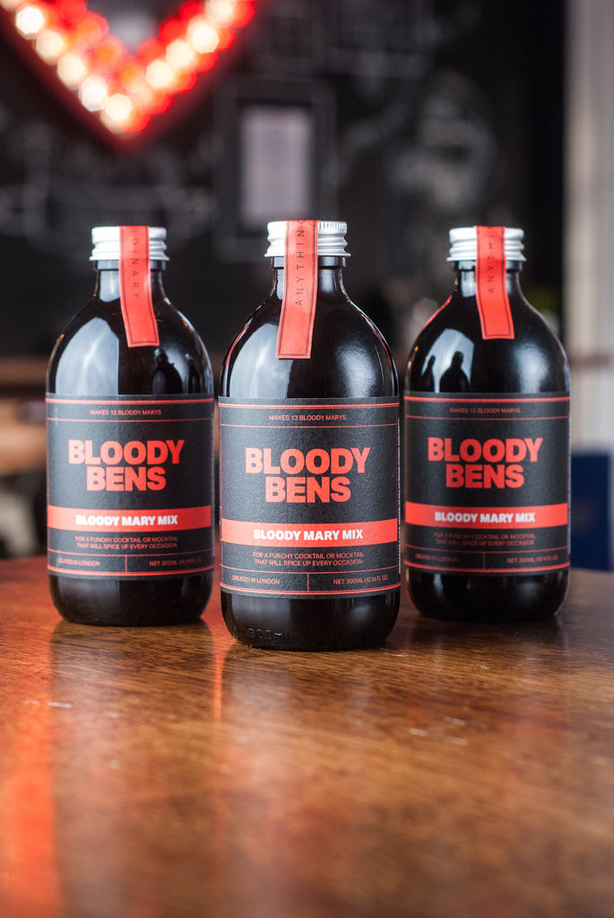 Bloody Mary Mix  - Triple Pack (Three 300ml Bottles) - BloodyBens