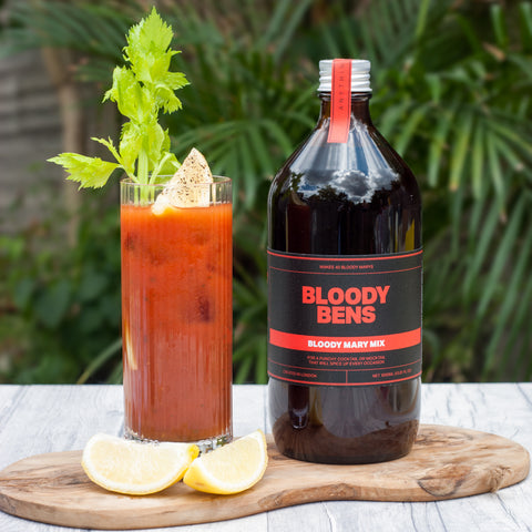 Large Bottle of Bloody Bens Bloody Mary Mix | 1 Litre Bottle - makes 40 Bloody Mary cocktails | Bloody Bens